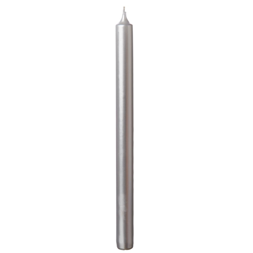 Affari Kerze Stabkerze silber 29cm
