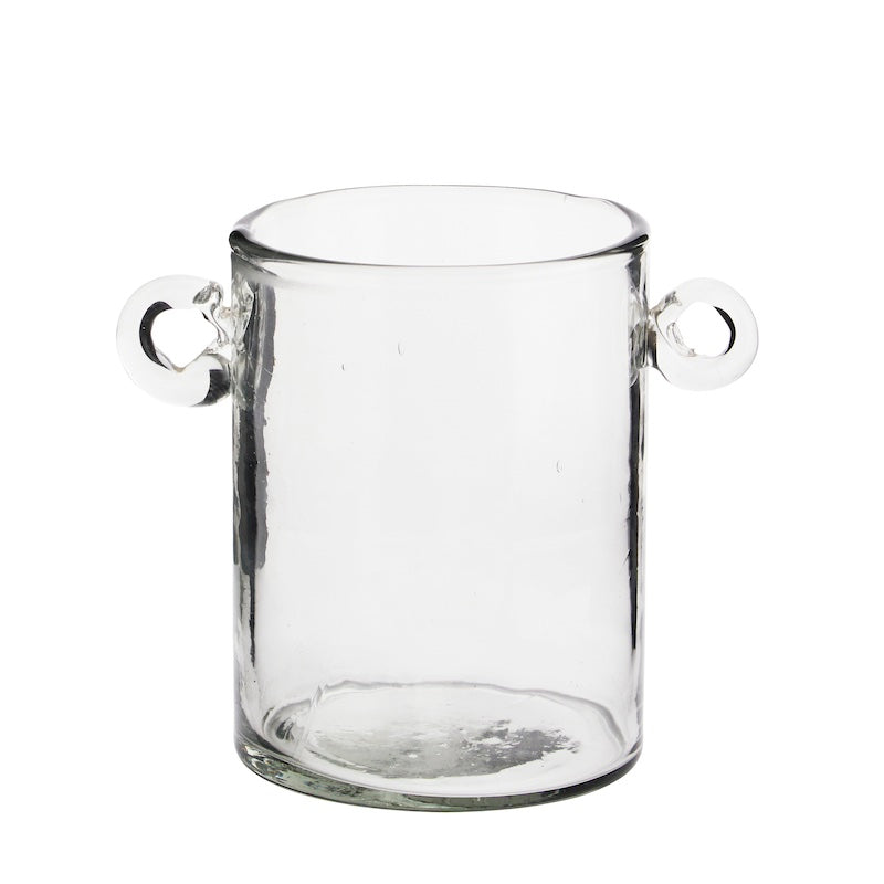 dekoratives Glas mit Griffen von Madam Stoltz