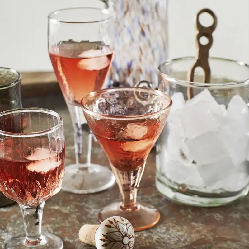 dekoratives Glas mit Griffen von Madam Stoltz