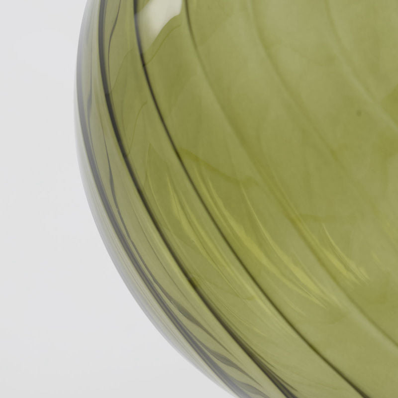 grüne Glaskugel Ornament zur Weihnachtsdeko