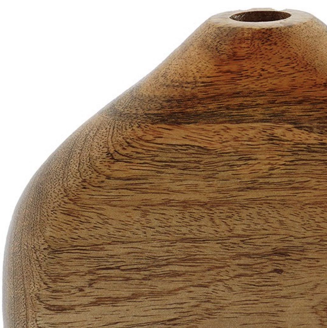 Vase aus Holz