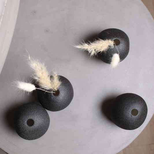 skandinavische Vase Miniatur aus Keramik