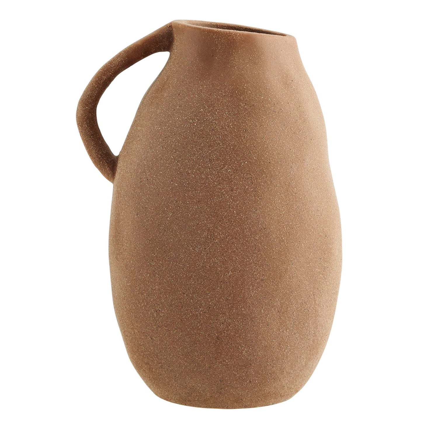Madam Stoltz, Steingut Vase, monochrome-home Buxtehude