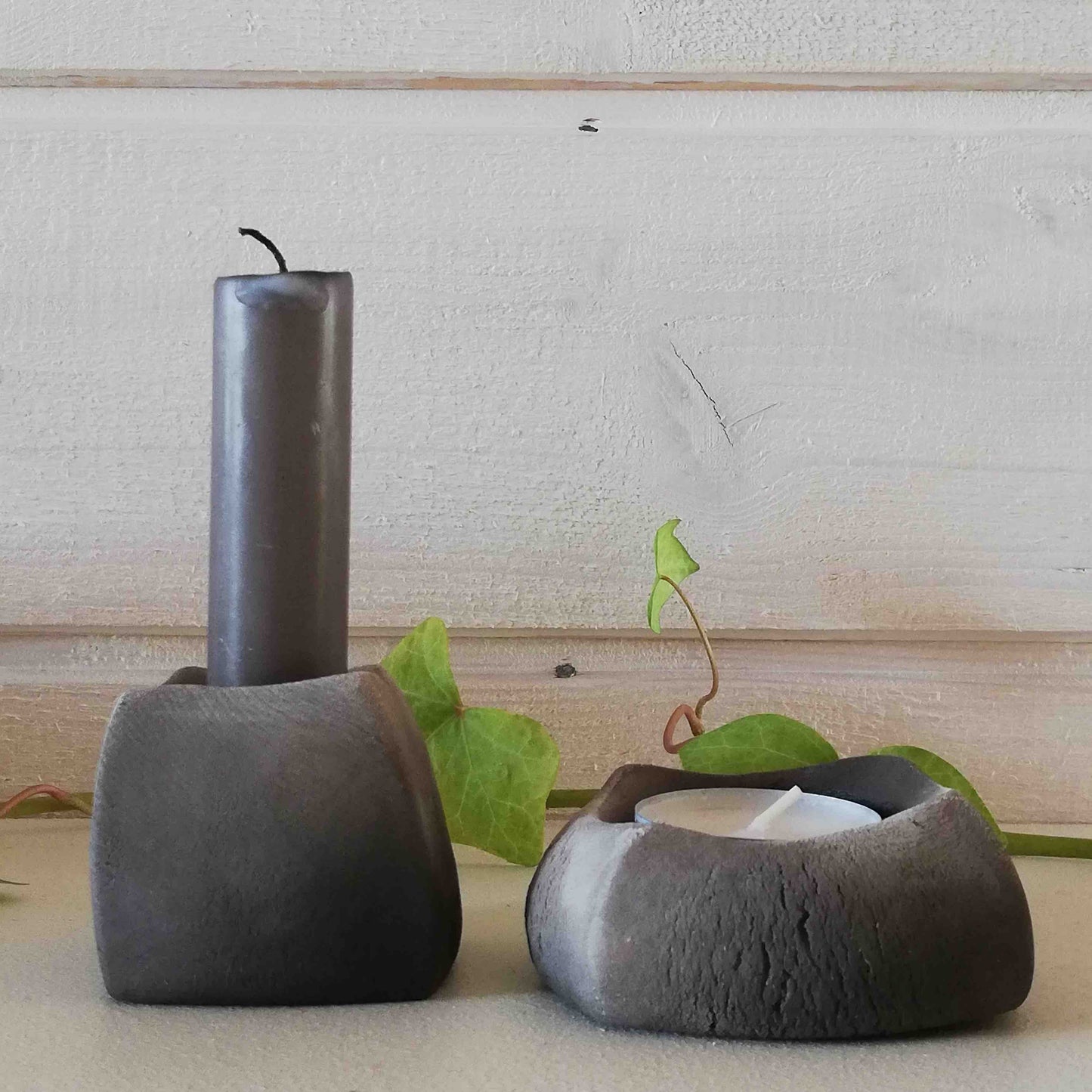 Kerzenhalter Mia Englund Keramik, handemade candle holder