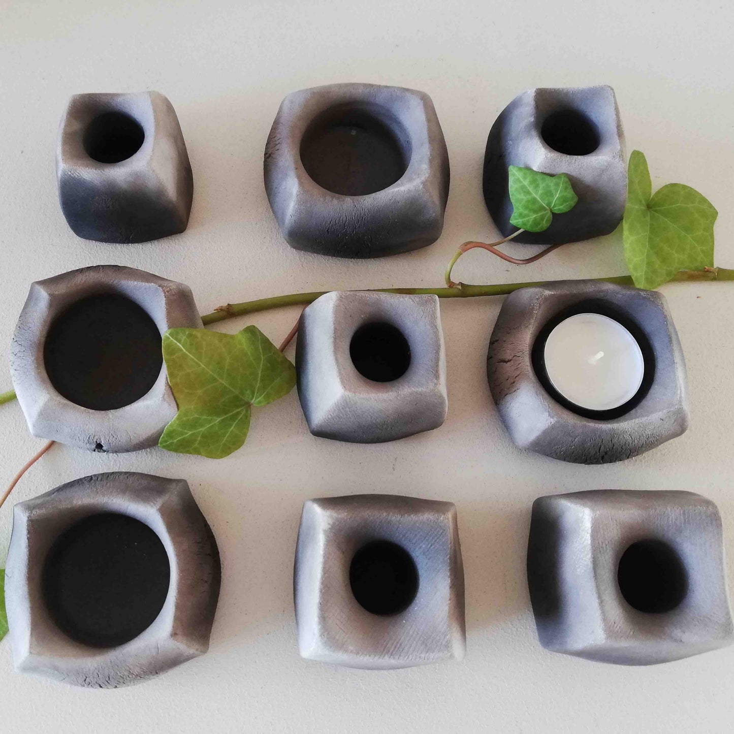 Kerzenhalter Mia Englund Keramik, handemade candle holder