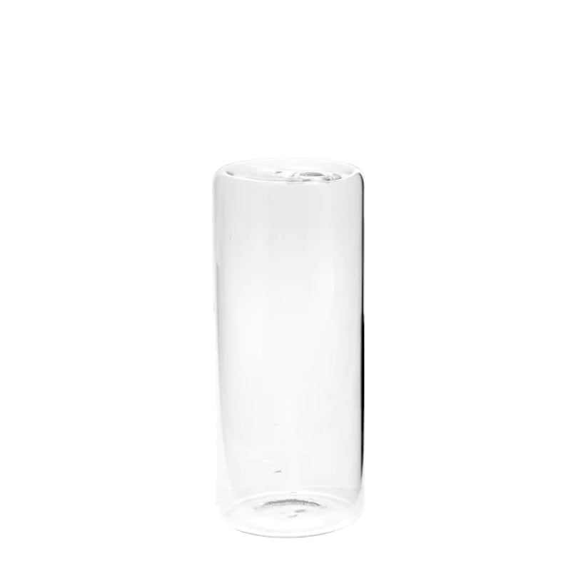 kleine klare minimalistische Glasvase