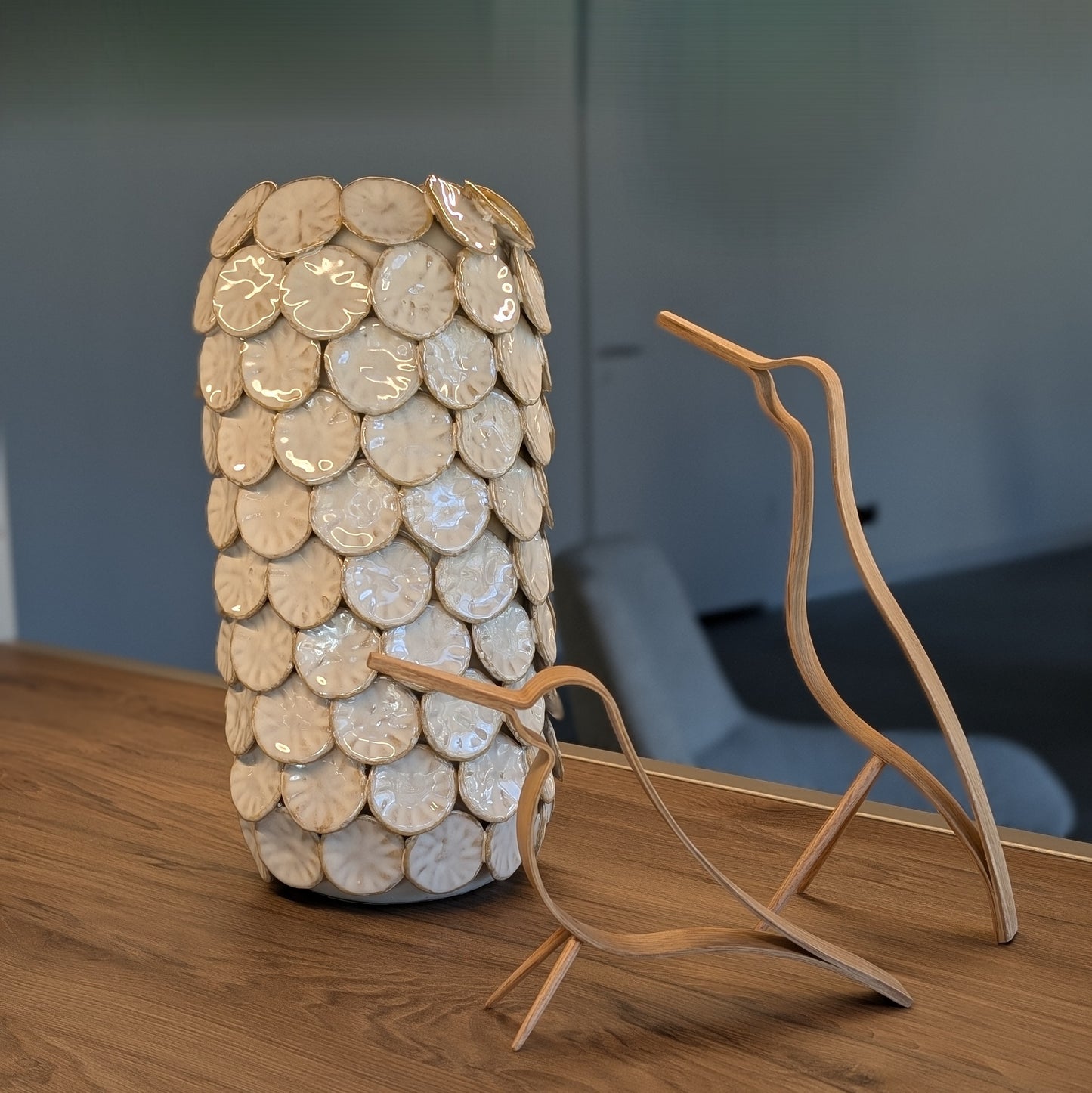 Vase Dot hoch_monochrome-home