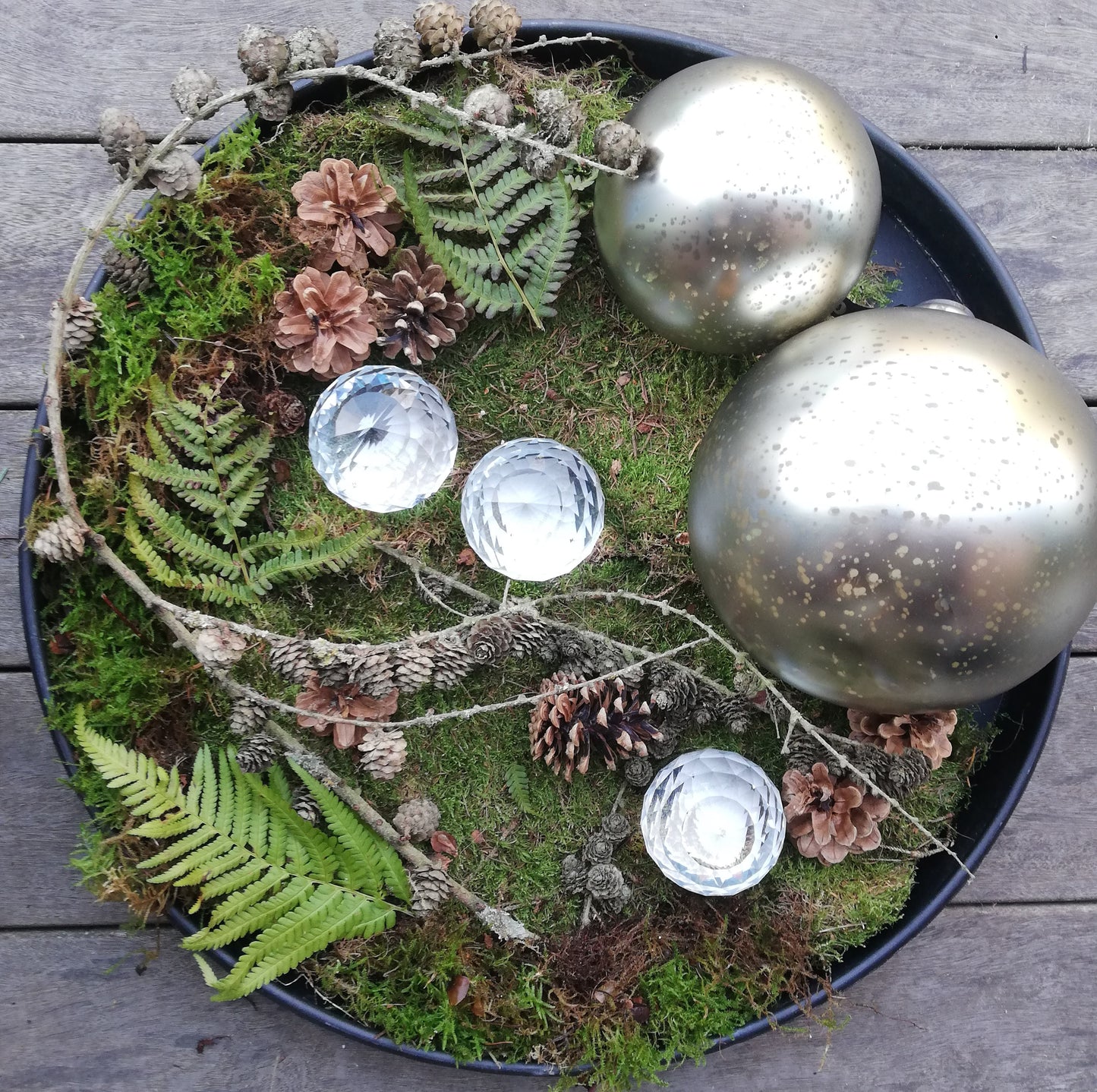 Weihnachtskugel Shine