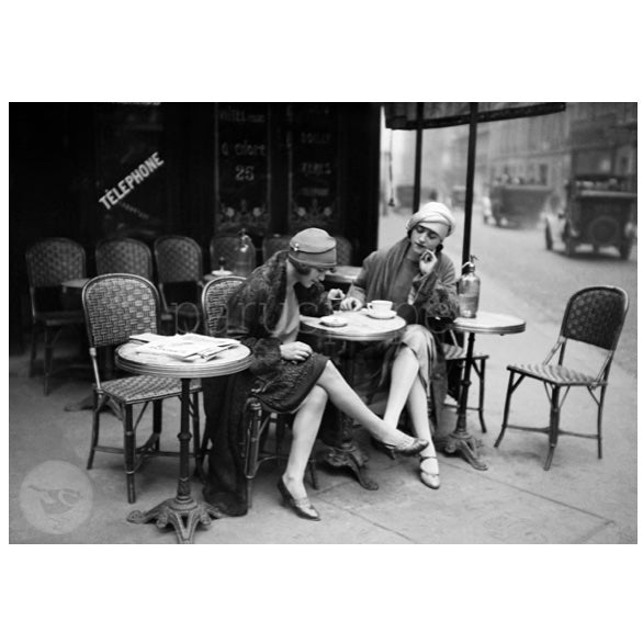 Postkarte schwarz-weiß