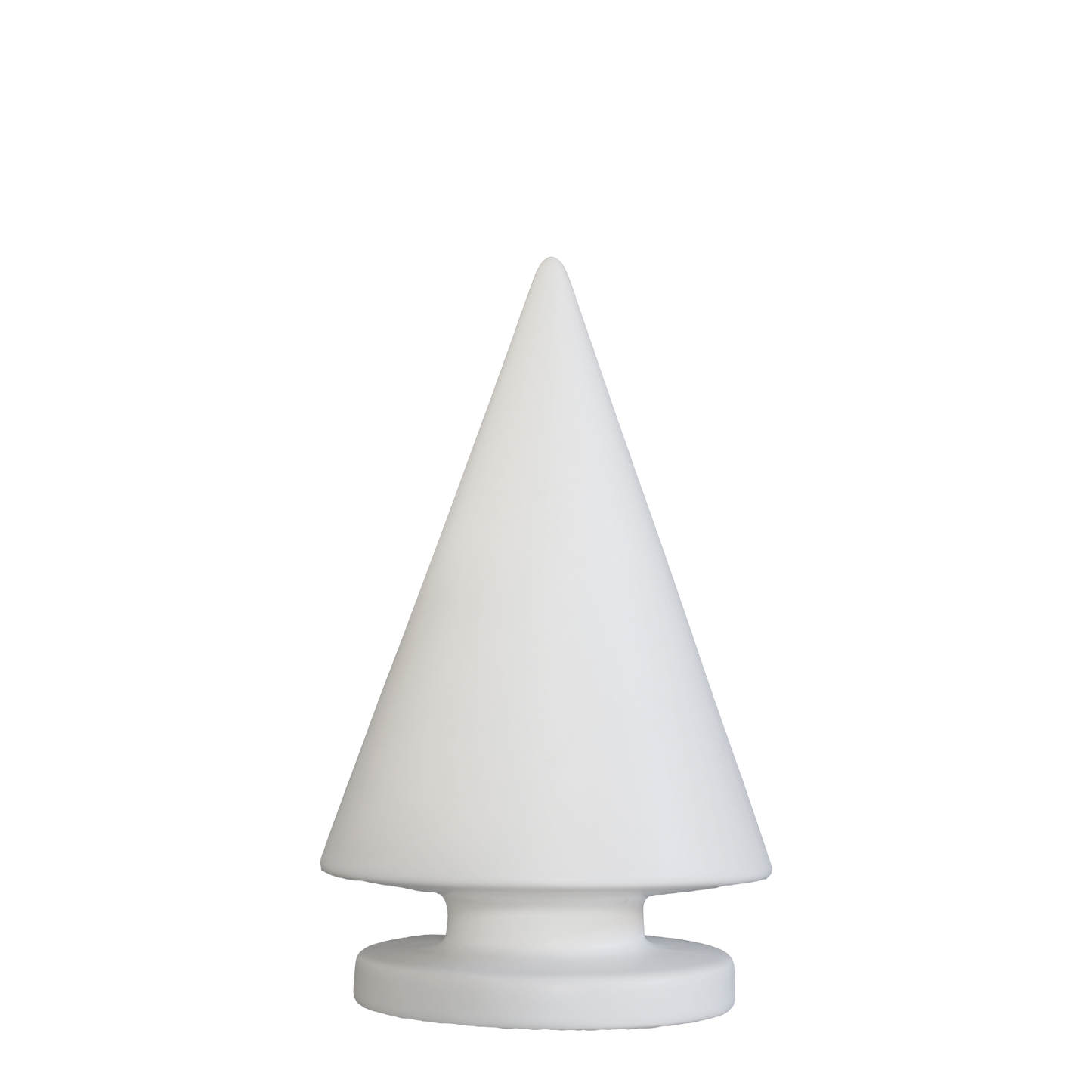 Weihnachtsbaum aus weißer Keramik