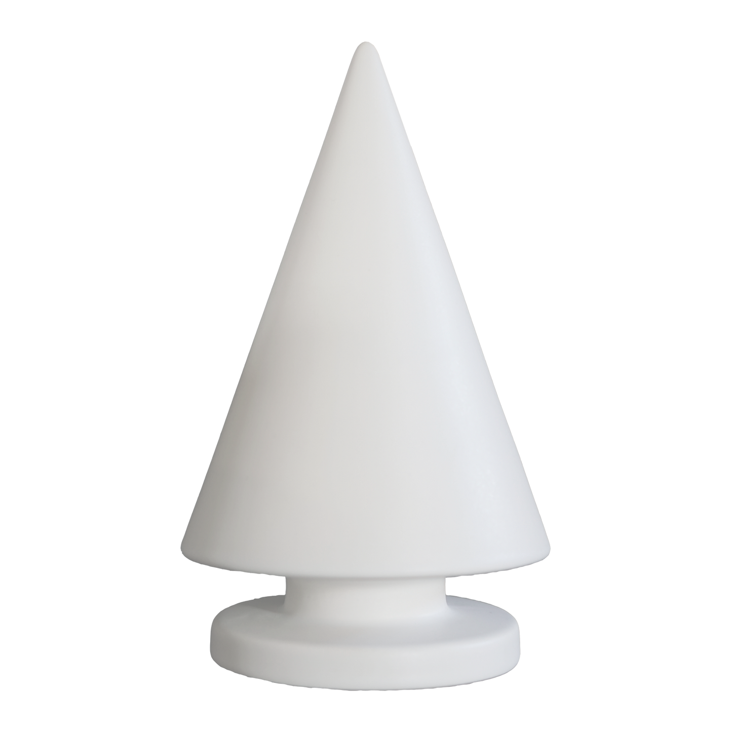 Weihnachtsbaum aus weißer Keramik