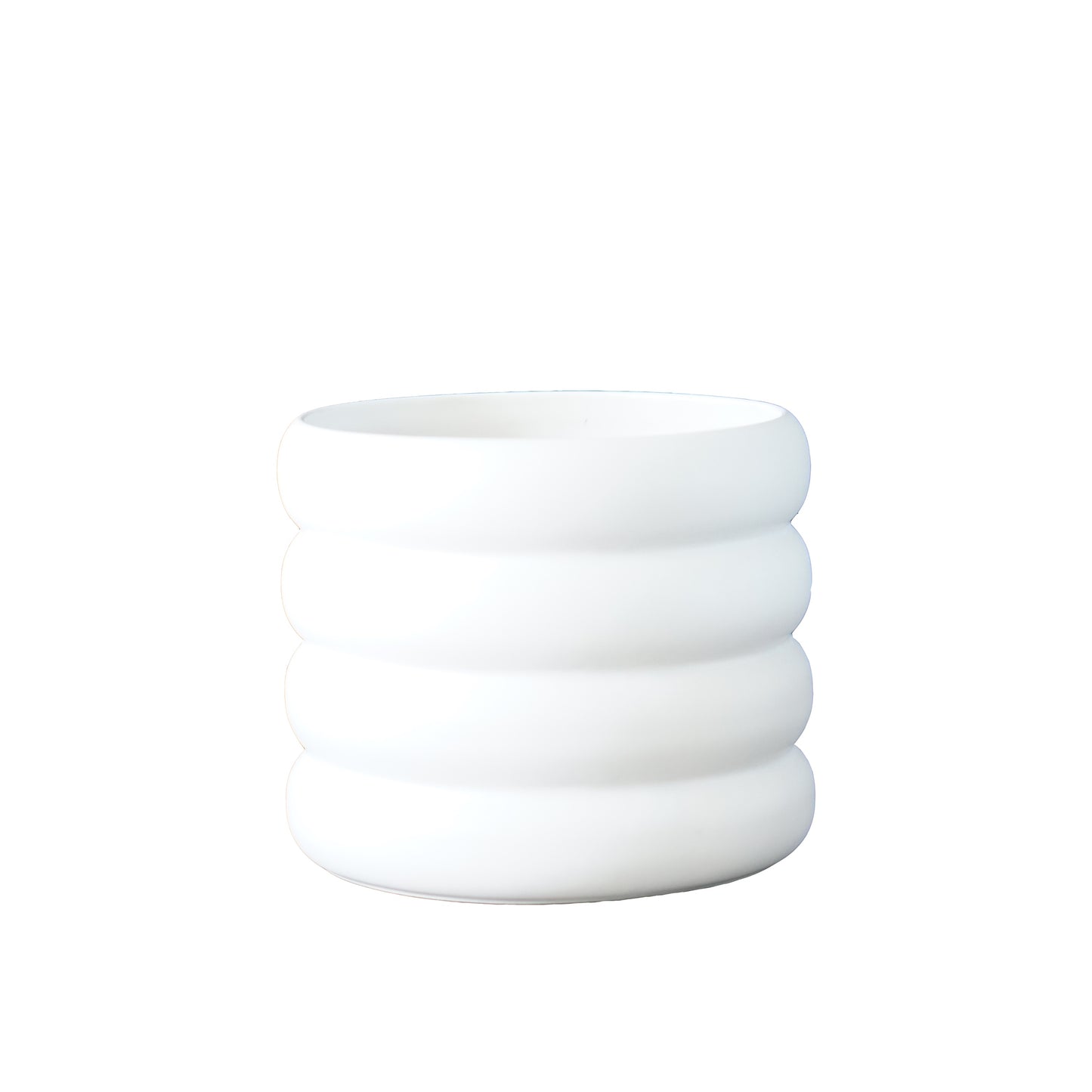 DBKD Blumentopf Mud weiß medium small monochrome-home
