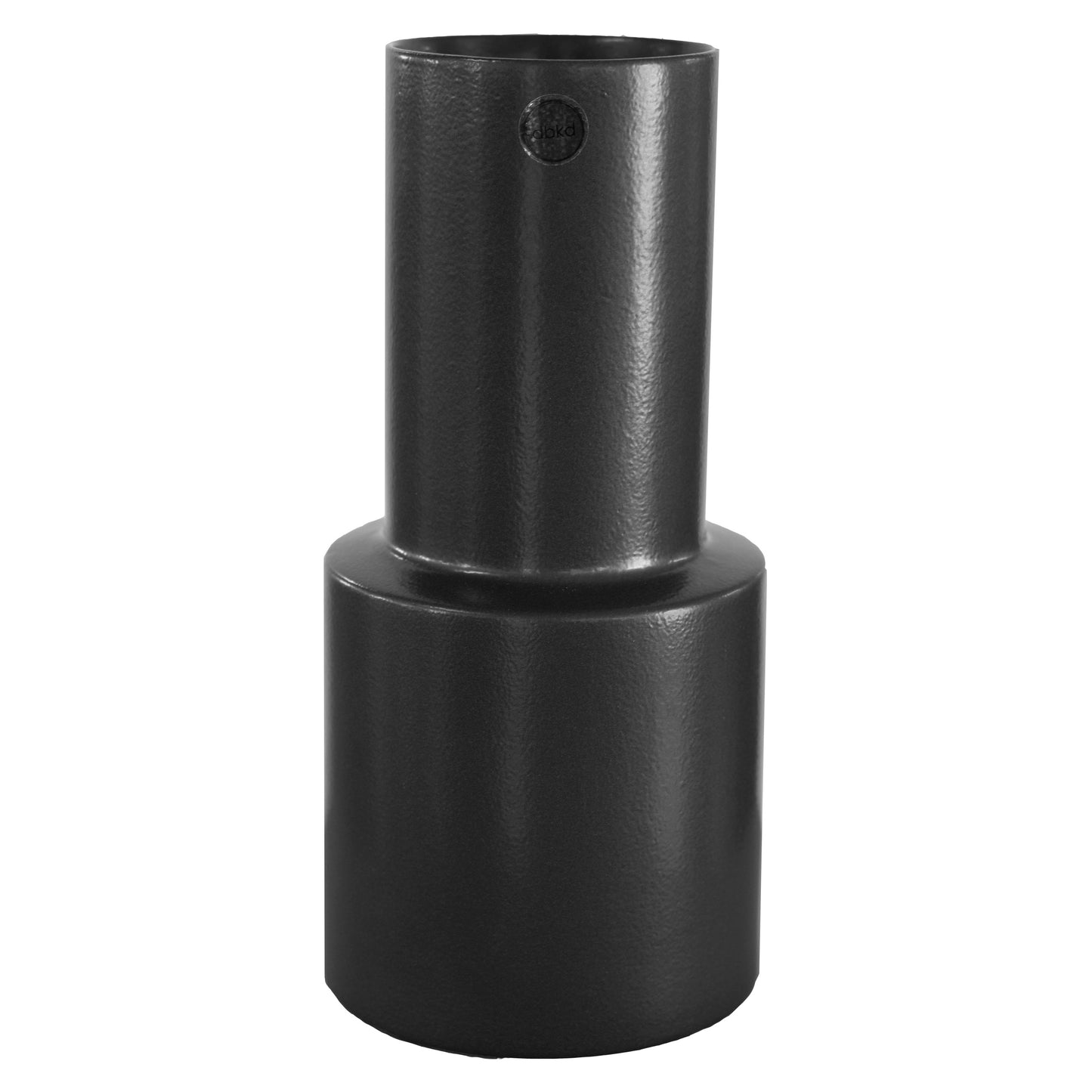 DBKD Vase Oblong castiron schwarz large, monochrome-home Buxtehude