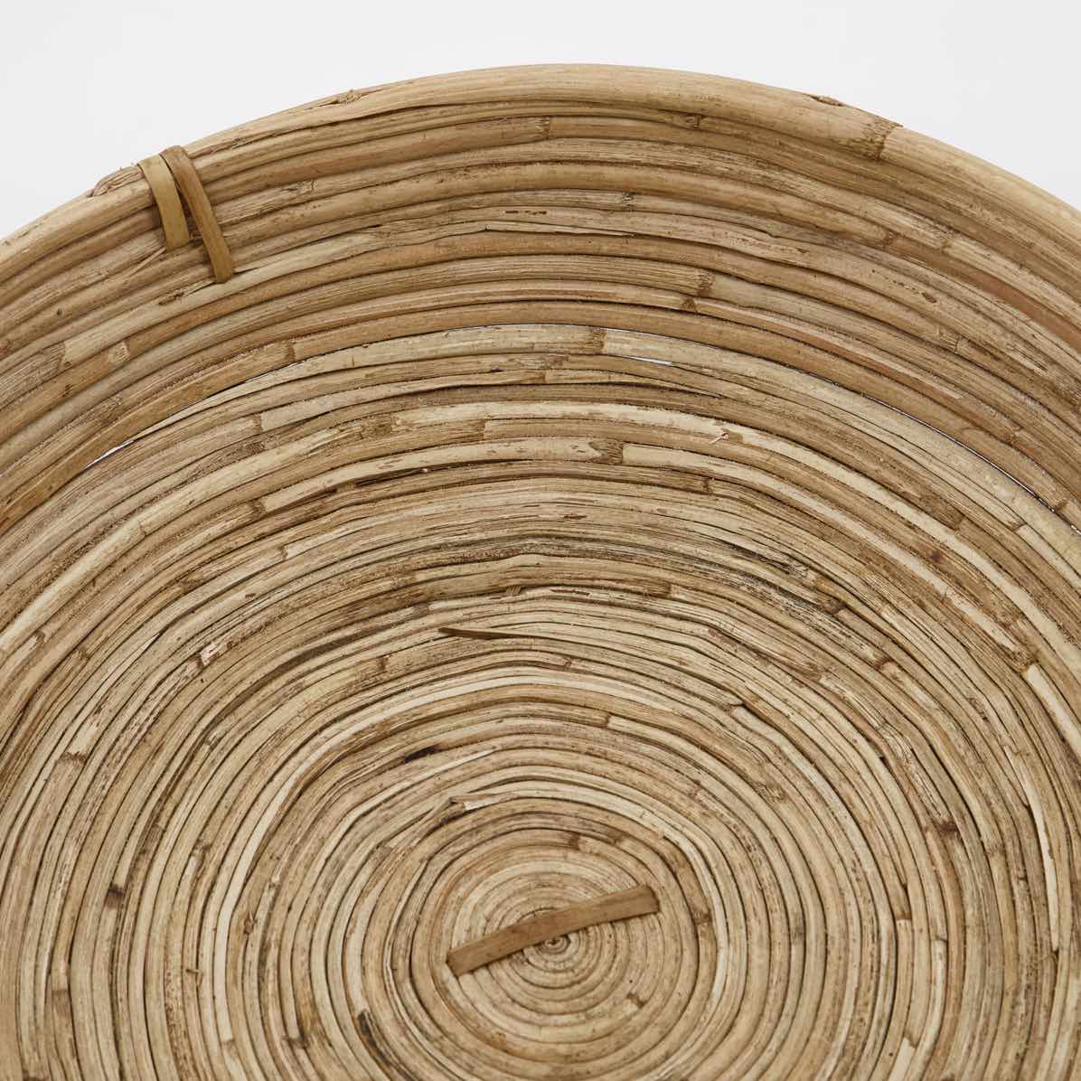 House Doctor, Tablett Chaka, Rattan, monochrome-home Buxtehude