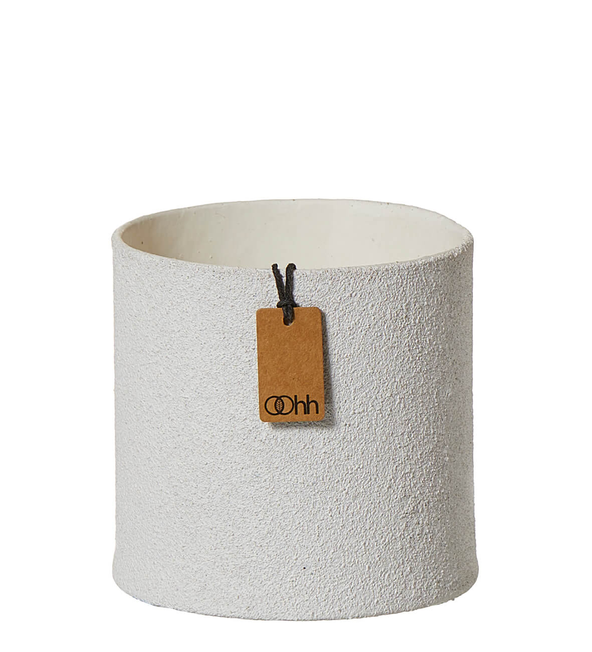 Luebech Living, collection oohh, Paperpot Dune weiß, skandinavische Deko, monochrome-home Buxtehude
