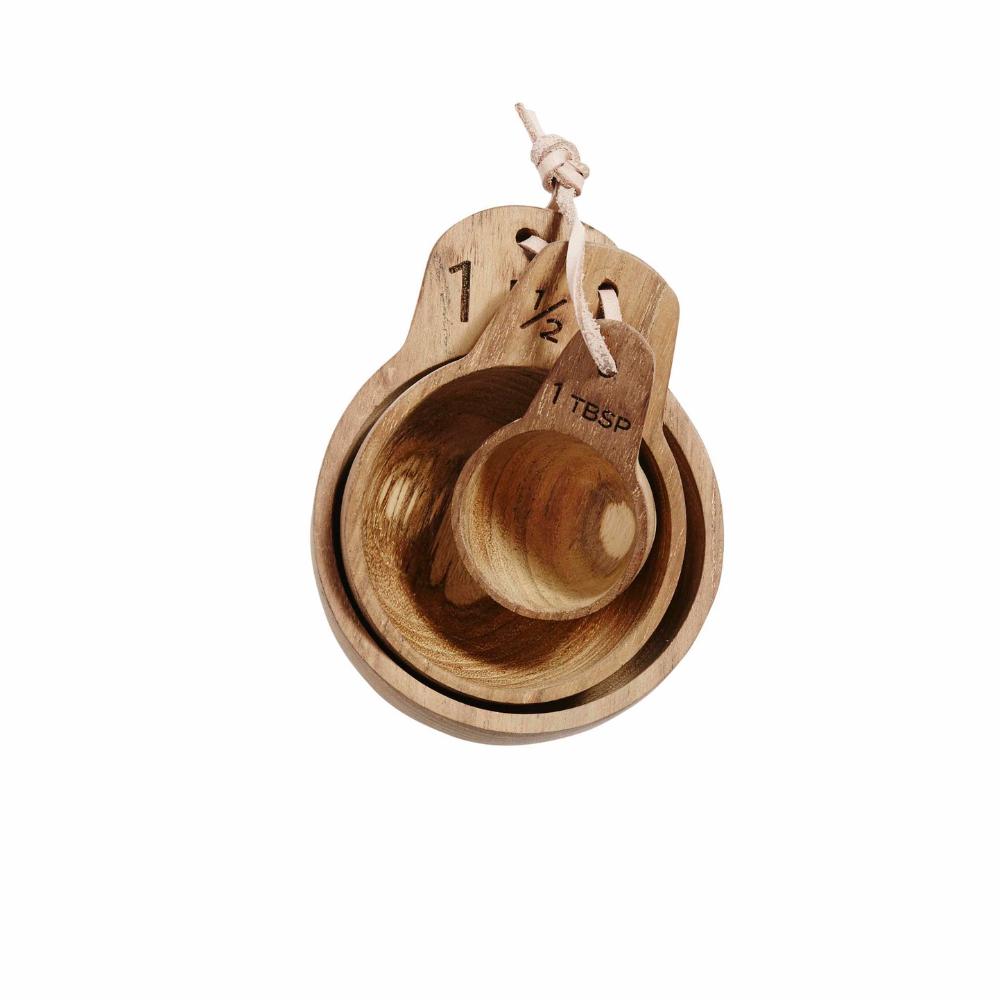 Muubs Messlöffel zum Backen aus Holz, monochrome-home Buxtehude