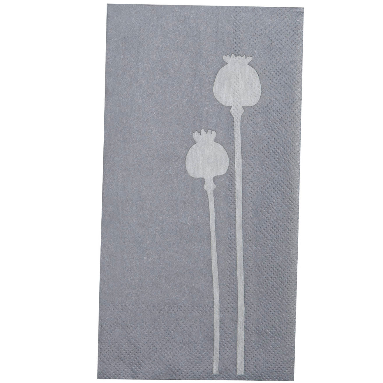 chlichte Papierserviette Bjuda (Mohn) monochrome-home aus Buxtehude