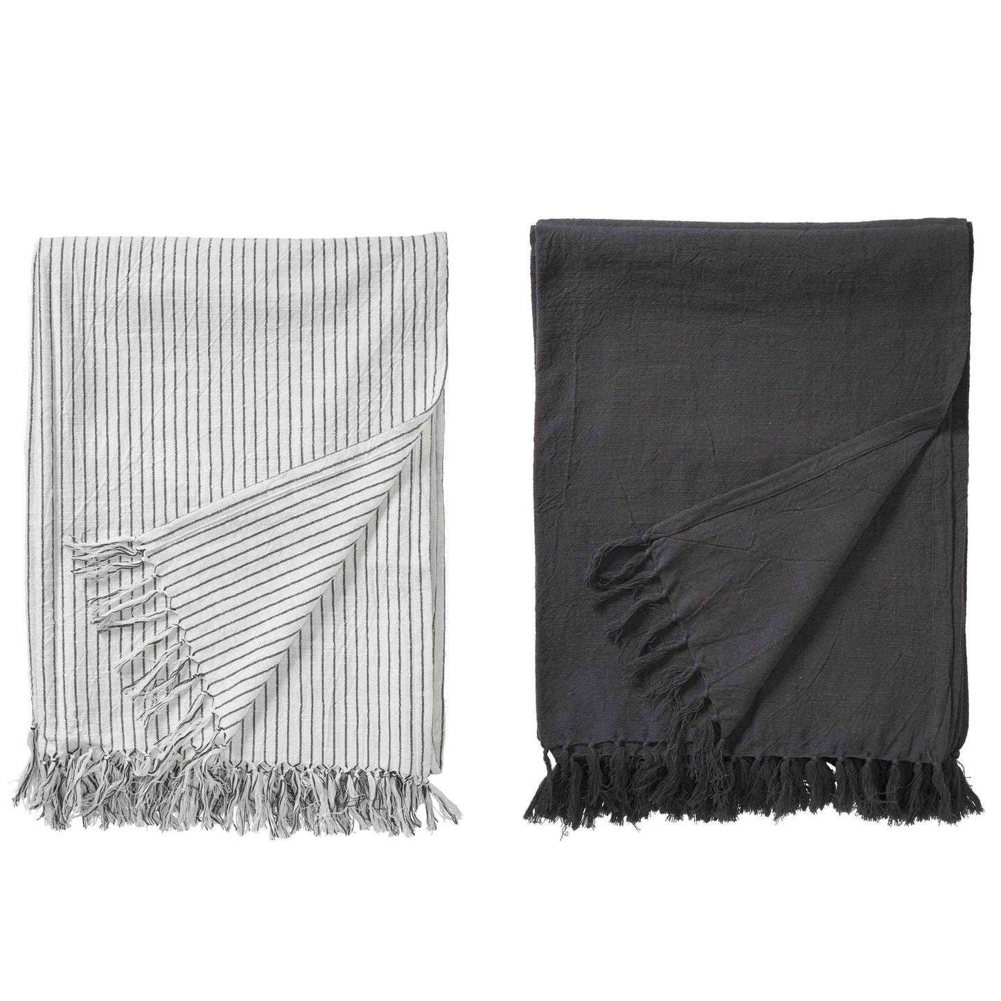 Wikholm Form Handtuch Morio aus Baumwolle, Hamamtuch, monochrome-home