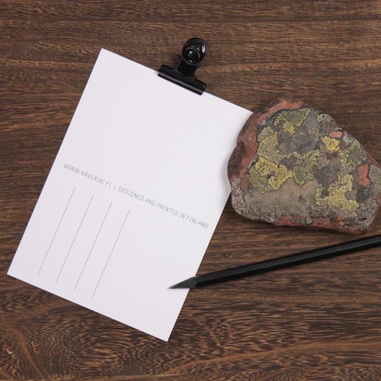 Kaverini Postkarte Pony, monochrome-home Buxtehude