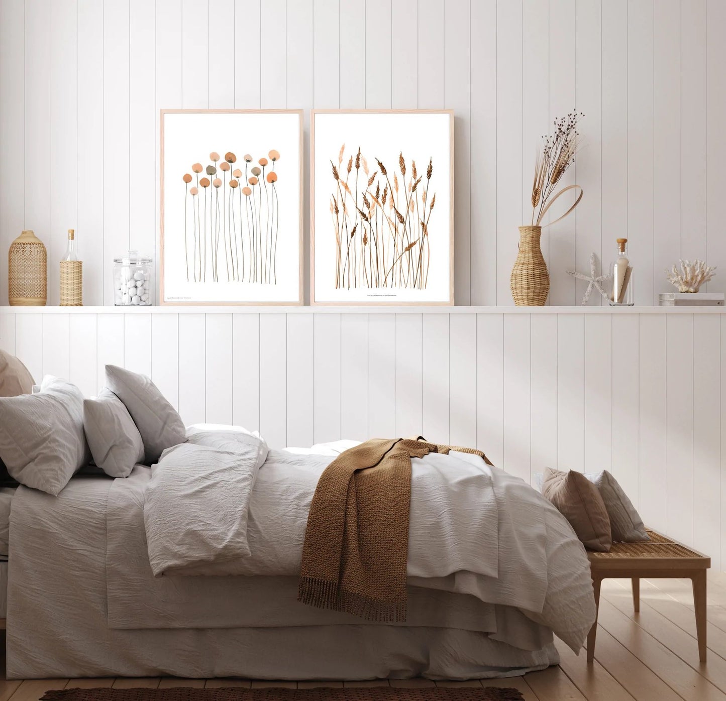 Kaverini Poster Trommelstöcke, monochrome-home Buxtehude