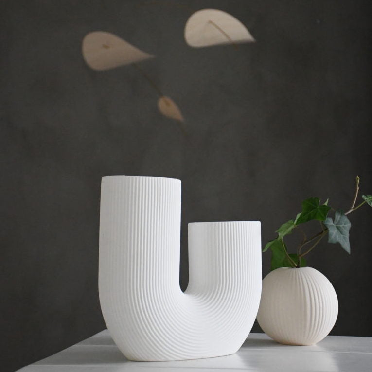 DBKD Vase Bogenvase Stravalla, monochrome-home Buxtehude
