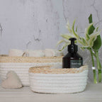 Home Society eckiger Korb Oliva