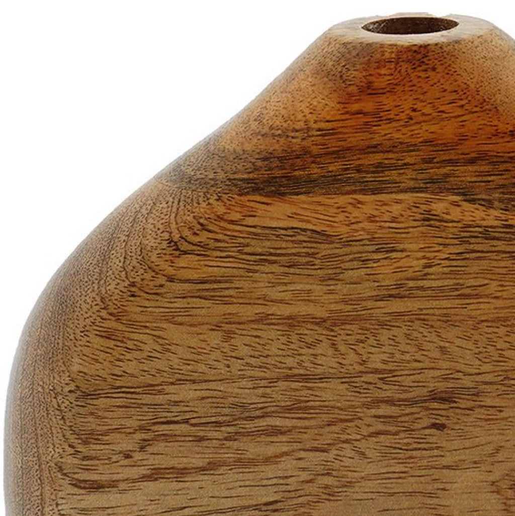 Vase aus Holz