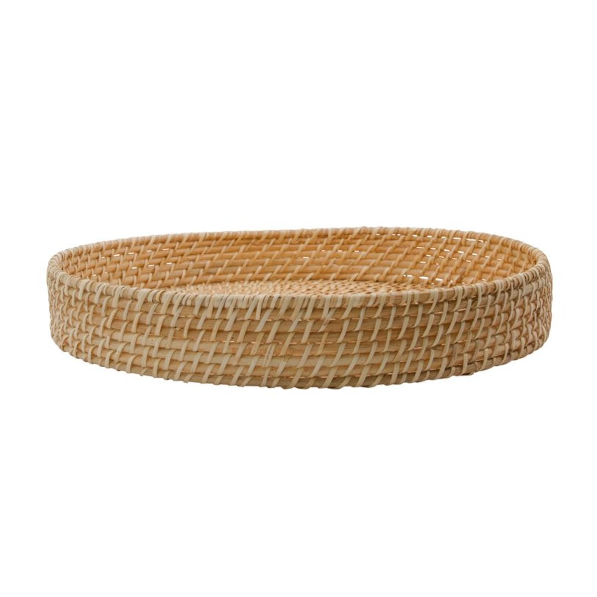 stabiles Tablett TAAN aus Rattan