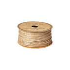 Juteband silber/natur