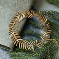 Ornament Lamet in brass als Weihnachtsdeko