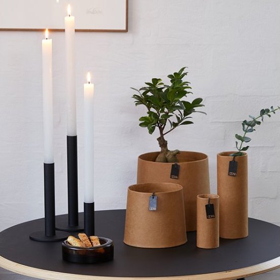 Lübech Living oooh Serie ArtCylinder Vase, monochrome-home