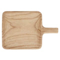 Madam Stoltz Serviertablett Holz rund bei monochrome-home