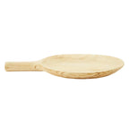 Madam Stoltz Serviertablett Holz rund bei monochrome-home