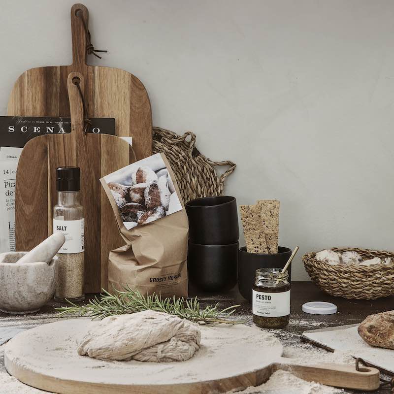 Korb BREAD im 2er-Set aus Seegras von Nicolas Vahé