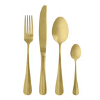goldenes Besteck 4tlg von Nordal