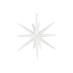 Ornament SPIKE, weiß im 4er-Set