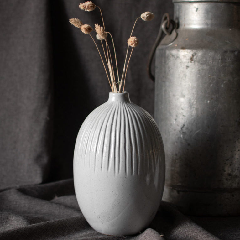 Storefactory Keramikvase Vase Karlsby, monochrome-home Buxtehude