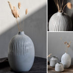 Storefactory Keramikvase Vase Karlsby, monochrome-home Buxtehude