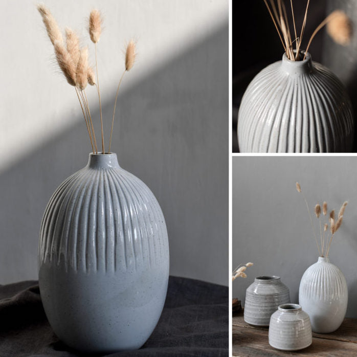 Storefactory Keramikvase Vase Karlsby, monochrome-home Buxtehude