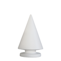 Weihnachtsbaum aus weißer Keramik