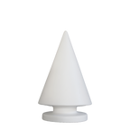 Weihnachtsbaum aus weißer Keramik