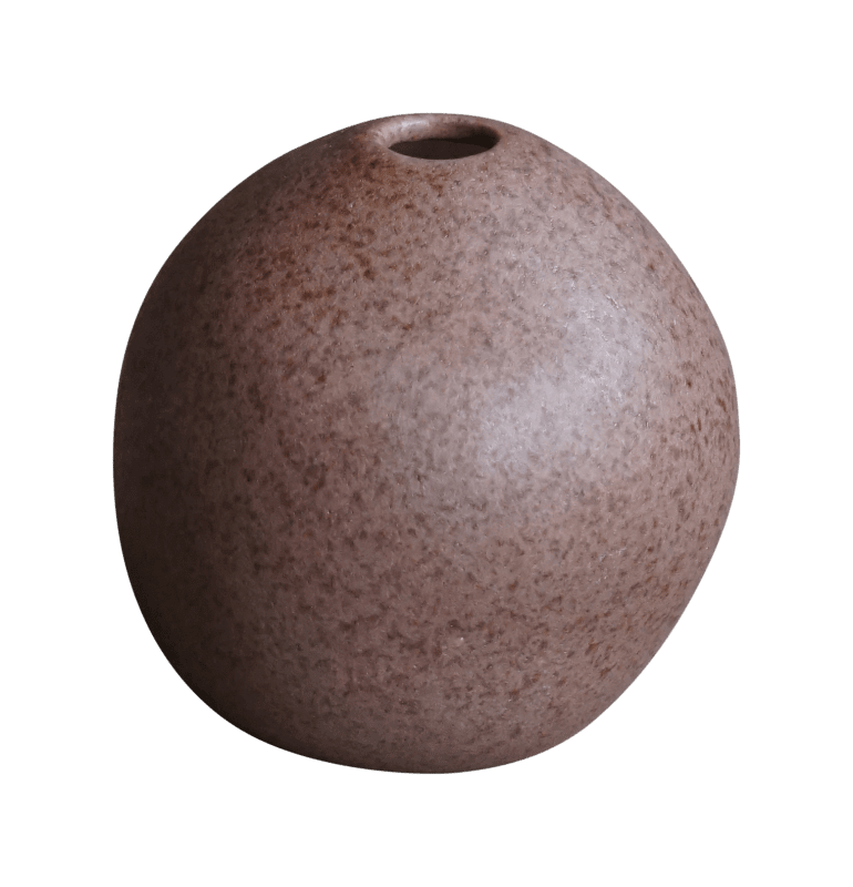 skandinavische Vase Miniatur aus Keramik