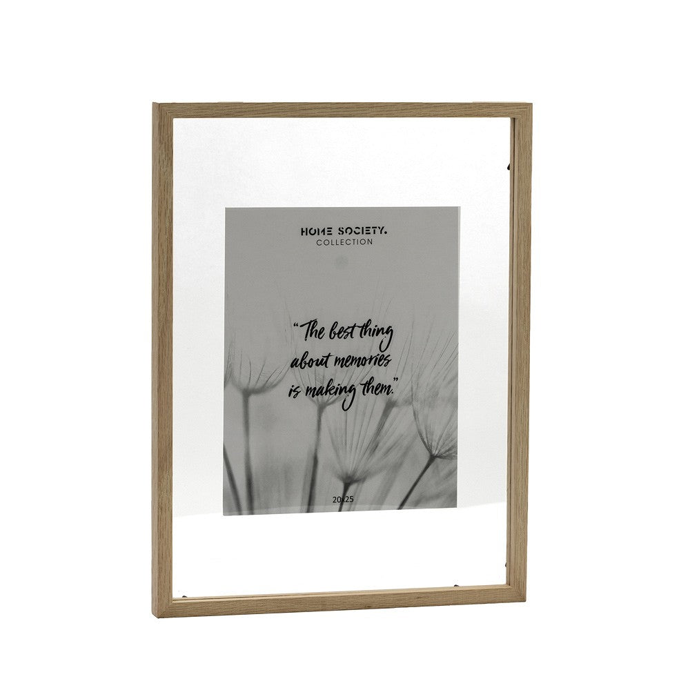 Home Society, skandinavische Deko, Bilderrahmen Vista in natur, monochrome-home Buxtehude