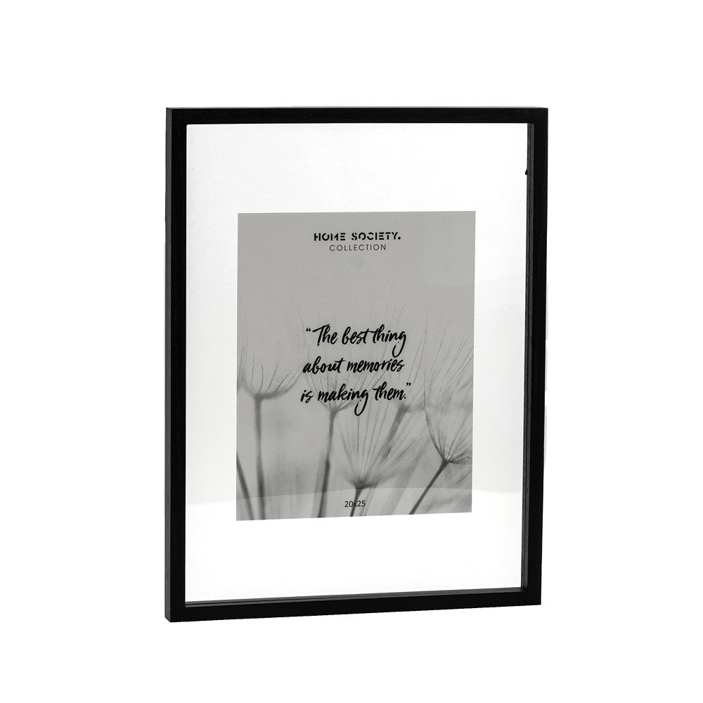 Home Society, skandinavische Deko, Bilderrahmen Vista in schwarz, monochrome-home Buxtehude