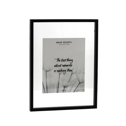 Home Society, skandinavische Deko, Bilderrahmen Vista in schwarz, monochrome-home Buxtehude