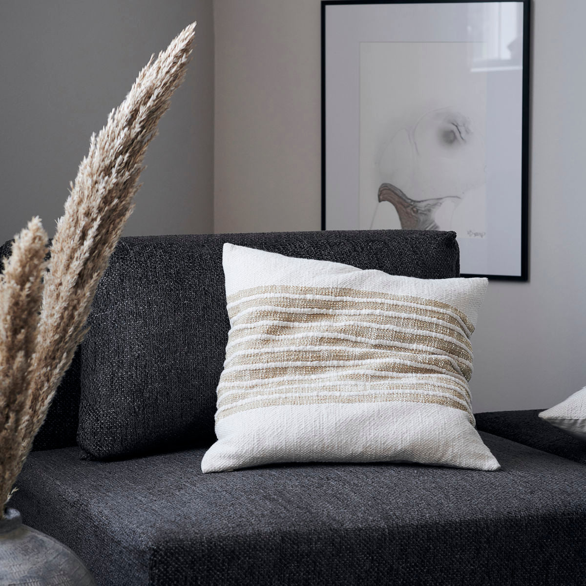Kissenbezug Yarn von House Doctor, Baumwolle, monochrome-home Buxtehude 