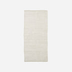 House Doctor Teppich Chindi weiss, monochrome-home Buxtehude