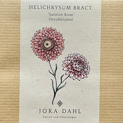 Grußkarte von Jora Dahl mit Samentüte, monochrome-home Buxtehude