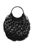 Madam Stoltz Macrame Tasche monochrome-home Buxtehude