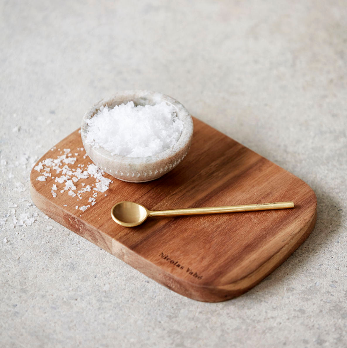 Nicolas Vahé Schneidebrett Butter, Holzbrett, monochrome-home Buxtehude